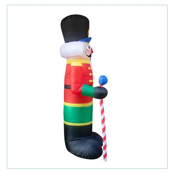 Outdoor Lighted Nutcracker Soldier