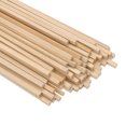 thumbnail image 1 of Uxcell 60-Pack Varillas de Dowel Cuadradas de Madera, 13/64 x 12 Pulgadas Varilla de Madera Sin Terminar, Palos de Madera para Manualidades, 1 of 1