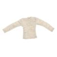 thumbnail image 4 of Camisa de manga larga a escala 1/12, uniforme informal de moda para soldado de 6 pulgadas Gris blanco, 4 of 8