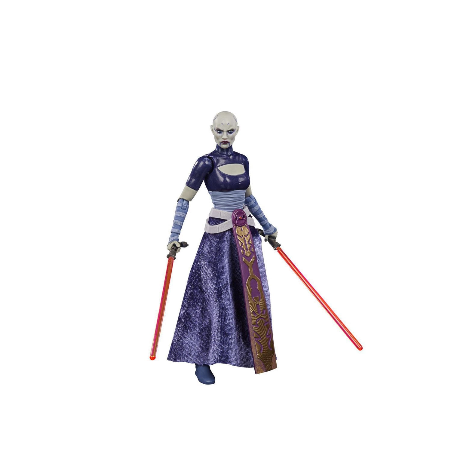 Star Wars The Black Series Asajj Ventress Toy 6-Inch Scale Star Wars: The Clone Wars Collectible Action Figure, Toys For Kids Ages 4 and Up