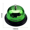 thumbnail image 1 of Sulace Counter Bell Service Bell Call Bell Restaurant Kitchen Sizes Available (green 100mm), 1 of 46