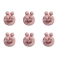 thumbnail image 1 of Soportes para cepillos de dientes para baños - Soporte para maquinilla de afeitar para ducha montado en la pared Autoadhesivo Multifuncional Lindo gancho para niños Colgando cepillo de dientes, 1 of 5