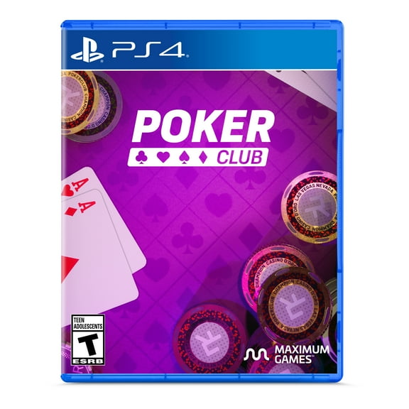 Poker Club, Maximum Games, PlayStation 4, [Physical], 814290017491