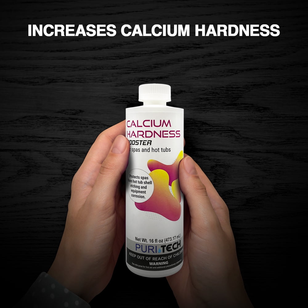 Puri Tech Liquid Spa Calcium Hardness Booster for Spas and Hot Tubs 16oz