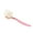 Pink, variant on Mouliraty 1Pcs Shower body brush with soft bristles and loofah, back scrub bath mesh sponge with curved long handle for exfoliating baths