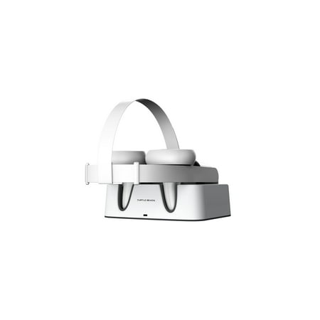 Turtle Beach - Fuel Compact VR Charging Station for Meta Quest 2 - White/Gray