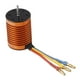 thumbnail image 2 of 9T 4370KV Motor De 4 Polos Sin Escoba Sin Pieza De Repuesto Del Sensor Para 1:10 Car Hugo Piezas de coches de control remoto, 2 of 10
