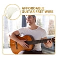 thumbnail image 3 of ADDHAT 10Ud Alambres Para De Guitarra Acústica Y Eléctrica Con Superficie Lisa Y Duradera Color Dorado, 3 of 8