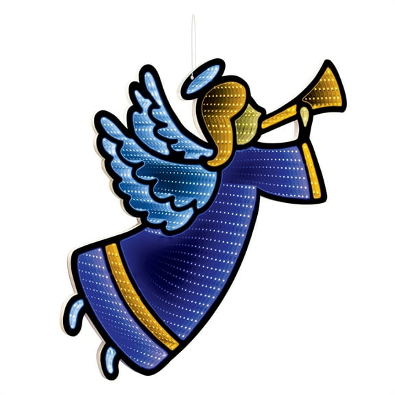 Melrose International Angel Ekkolight 25.5"H Acrylic UL Plug