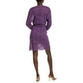 thumbnail image 2 of BOSS womens  Hugo  Desdemona Mini Dress, XXL, Purple, 2 of 3