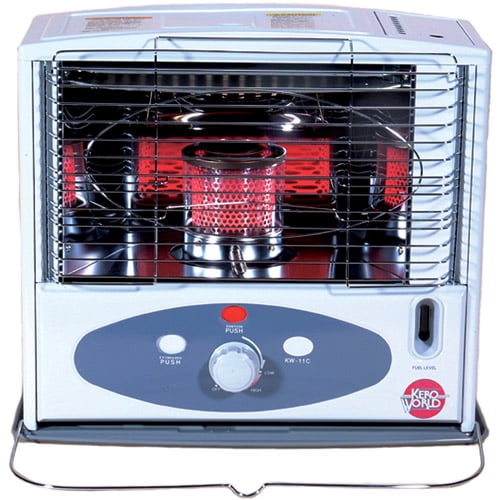 World Marketing 10,000 BTU Radiant Heat Indoor Kerosene Heater, KW-11F by Generic