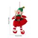 thumbnail image 3 of xihome Adorno colgante de tela para rbol de Navidad, decoracin festiva navideña, 3 of 6