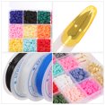 thumbnail image 3 of FENGGUIQU 1Set Assorted Color Polymer Clay Beads Set for Crafting Unique Bracelets and Accessories, 3 of 6