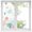 Bronze, variant on Blue Coastal Window Privacy Film, Summer Beach Turtle Coral Starfish Jellyfish Static Cling UV Sun Blocking Heat Control Window Tint, Non-Adhesive One Way Windows Privacy Cover 35.4''x78.7''