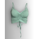 thumbnail image 2 of SET DE 3 BLUSAS DE TIRANTE MUJER ACANALADO STRETCH CON JARETA UNITALLA, 2 of 5