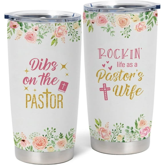 pastor wife appreciation gifts, pastor wife gifts Tumbler 20oz, Christmas Birthday Gifts for Pastors Wife, Pastor Appreciation Gifts for Women, Christian Gift pastor wife 20 OZ