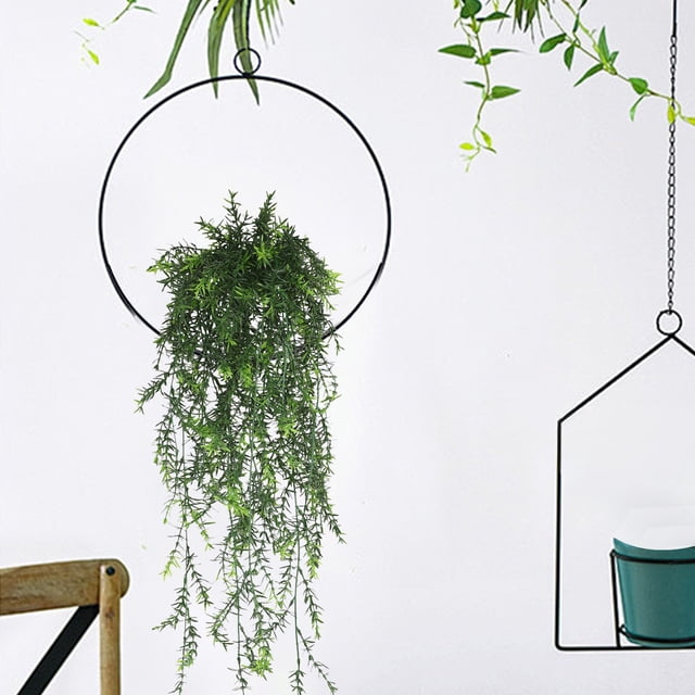 Simulated Rattan Wall Mounted Wedding/banquet/home Balcony/corridor Hanging Decoration Scene Layout