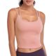 thumbnail image 1 of Mujeres 2-en-1 camisola sujetador deportivo almohadilla extraíble correas cruzadas chaleco Yoga Fitn Abanopi Sujetador deportivo, 1 of 7
