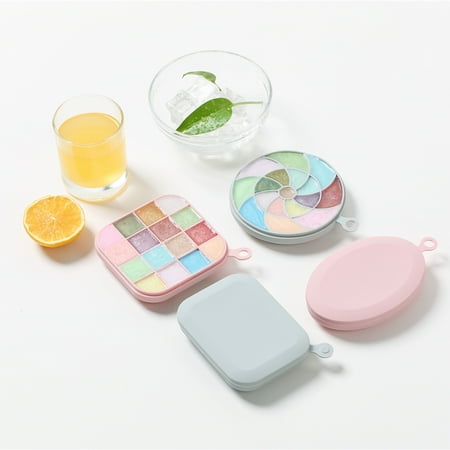 

Buodes Large Ice Cube Molds DIY Ice Mould for Auxiliary Food Box with Silica Gel Ice Lattice and Cover