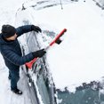 thumbnail image 2 of Detachable Ice Scraper with Brush Ergonomic Foam Grip Winter Car Windshield Snow Ice Removal Tool Portable, 2 of 5