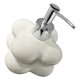thumbnail image 2 of Botella dispensadora de jabón Ticfox en forma de nube cerámica reutilizable color blanco lechoso, 2 of 12