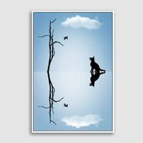 IDEA4WALL Framed Canvas Wall Art for Living Room, Bedroom Sky Canvas Prints for Modern Home Decoration Ready to Hang
