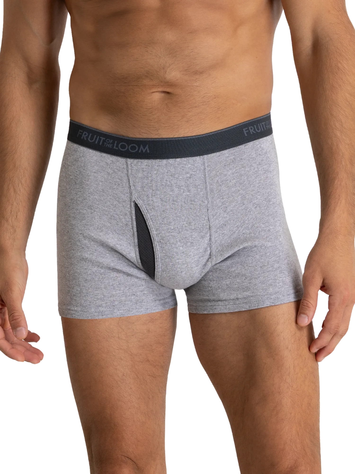 Fruit of the Loom Men's CoolZone Boxer Briefs, Moisture‑Wicking, Mesh Fly, No Ride Up, Multipacks, Sizes S-3XL