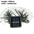 thumbnail image 2 of Globe Solar String Lights, 30 Crystal Ball Outdoor String Lights for Garden Gazebo Patio Decoration, 2 of 5
