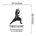 thumbnail image 3 of ANIME - Multicolored Customized Name Art Karate Martial Décor Anime Karate Martial Arts Gym Design Vinyl Wall Decal Sticker - Kids Bedroom Wall Decoration 24" x 40", 3 of 3