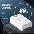 thumbnail image 3 of Batería V-Mount VILTROX BP-V50 14,8 V 3350 mAh 50 Wh con cargador, 3 of 7