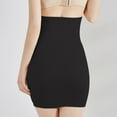 thumbnail image 3 of Defitshape Women's Shapewear Half Slips Under Dress Seamless High Waist Shaper Tight Skirt Undergarments Black Medium, 3 of 3