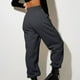 thumbnail image 3 of Pantalones de chándal con forro polar para mujer - Pantalones de yoga de cintura alta con bolsillos, material de poliéster, tallas S-XXXL, 3 of 6