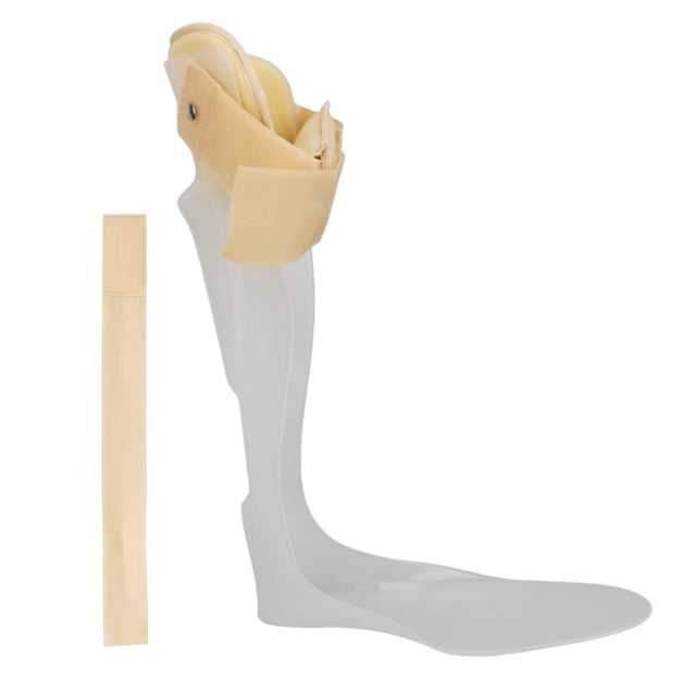 Ankle Foot Drop Brace Ultra Thin Postural Correct Lightweight Cuttable Padded Drop Foot Support Right Foot L