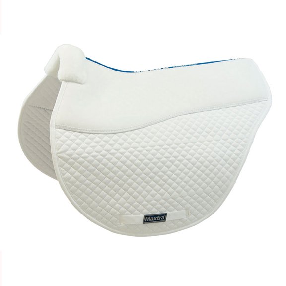 Intrepid International Pad Saddle Maxtra Cross Country Black Lg-White