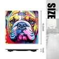 thumbnail image 2 of High Precision Body Weight Scale Smart Bathroom Scales with Large LCD Display(400lbs),Decorative for Bedroom-Colorful Cute Bulldog In Cartoon Style, 2 of 4