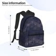 thumbnail image 3 of Daiia Sunflowers School Backpack for Men Women, Unisex Large Waterproof Bookbag Schoolbag Casual Daypack for High School/College/Teens/Travel/Work Black, 3 of 8