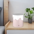 thumbnail image 7 of Small Trash Can with Lid, Mini Trash Can for Bathroom, Office and Bedroom, Small Bathroom Garbage Can with Swing Top, Compact Waste Basket for Desk, Dorm & Home, Pink - Xuniizn, 7 of 7
