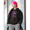 thumbnail image 2 of Antiworld Antidotetechno Style Hoodie Women -Image by Shutterstock, Female XX-Large, 2 of 4