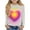 Multicolor1, variant on zbxnLI Girls Long Sleeve Tops Heart Graphic Tees Basic Crew Neck Classic T-Shirt Fall Winter Clothes