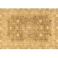 thumbnail image 1 of Ahgly Company Indoor Rectangle Abstract Brown Modern Area Rugs, 8' x 10', 1 of 4