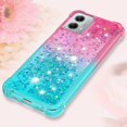 thumbnail image 6 of Liquid Case for Moto G 5G 2023, Glitter Bling Soft TPU Bumper Heavy Duty Shockproof Protective Cover Full Body Bling Liquid Sparkle Flowing Case for Motorola Moto G 5G 2023 Gradient Turquoise, 6 of 12