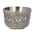 thumbnail image 1 of Communion Chalice, Hand Crafted Bronze Wine Cup Horse To Success Zinc Alloy Exquisite Workmanship  For Theme Parties For KTV For Bars, 1 of 8