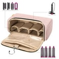 thumbnail image 2 of Travel Case for  Airwrap Complete Styler, Portable Storage Bag with Hanging Hook, Pale Mauve, 2 of 7