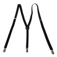 thumbnail image 5 of Bretelles Élastiques Ajustables en Métal pour Adultes Noires, 5 of 5