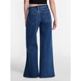thumbnail image 3 of No Boundaries Mid Rise Baggy Jeans, 29", 31", 33" Inseams, Women's Sizes 00-24W, 3 of 5