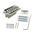 thumbnail image 2 of MERIGLARE Guitar Tremolo Bridge Single Rocking Tremolo Bridge System,Metal,6 String,Electric Guitar Parts for Practice Show Maintenance silver, 2 of 8