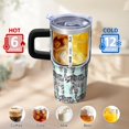 thumbnail image 6 of 20oz elephant Tumbler with Handle Essential elephant Lover Cup Ideal Father's Day Thanksgiving Gift for Women Men elephant Fans, 6 of 6