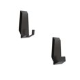 thumbnail image 2 of Juego de 2 ganchos Storage Hooks Better Living Facet, color negro mate, 2 of 6