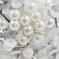 thumbnail image 6 of A&B Home Set of 12 Glittered White Hanging Ball Ornaments 3.9" x 3.9" x 3.9", 6 of 6