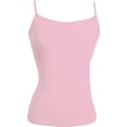 thumbnail image 1 of Stretch Cotton Camisole with Shelf Bra Junior Plus, 1 of 1